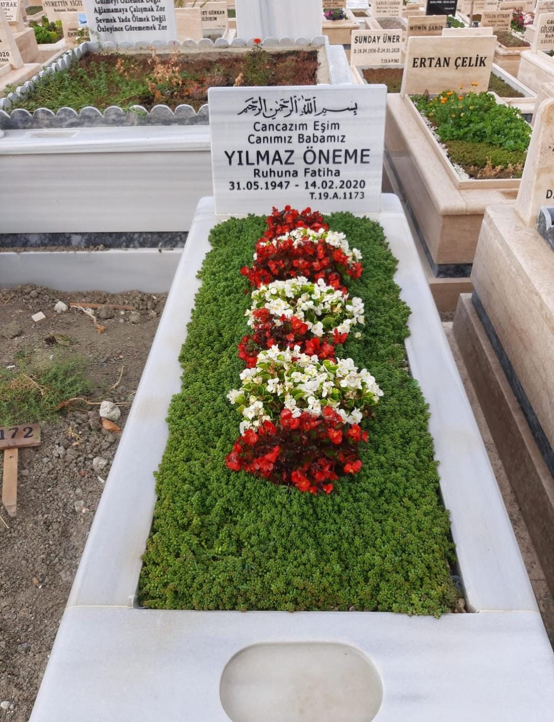 Ankara mezar çiçek ekimi ve düzenleme hizmeti