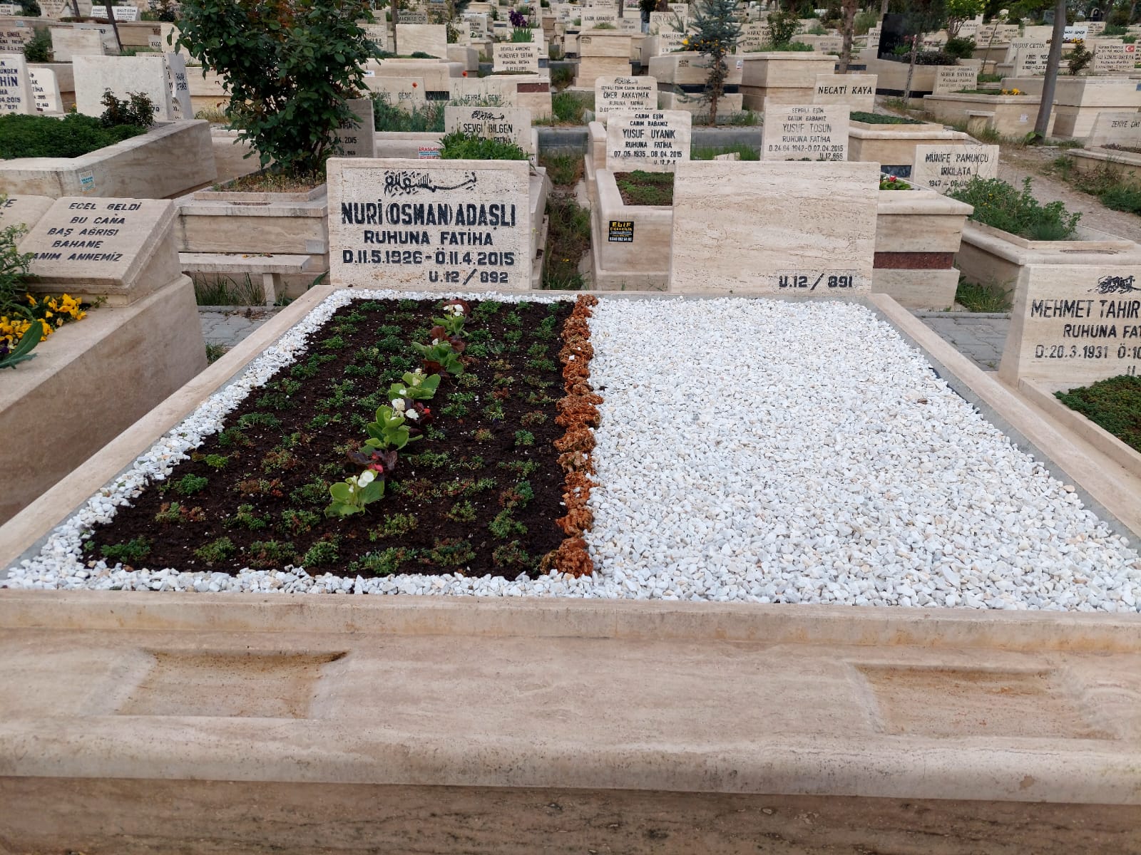 Ankara mezar taşı bakım ve temizlik hizmeti